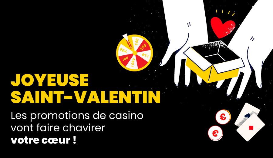 Promotions de casino pour la Saint-Valentin