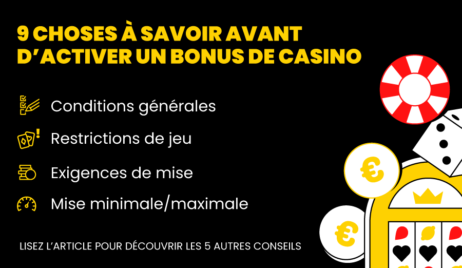 Qu’est-ce qu’un bonus de casino ?