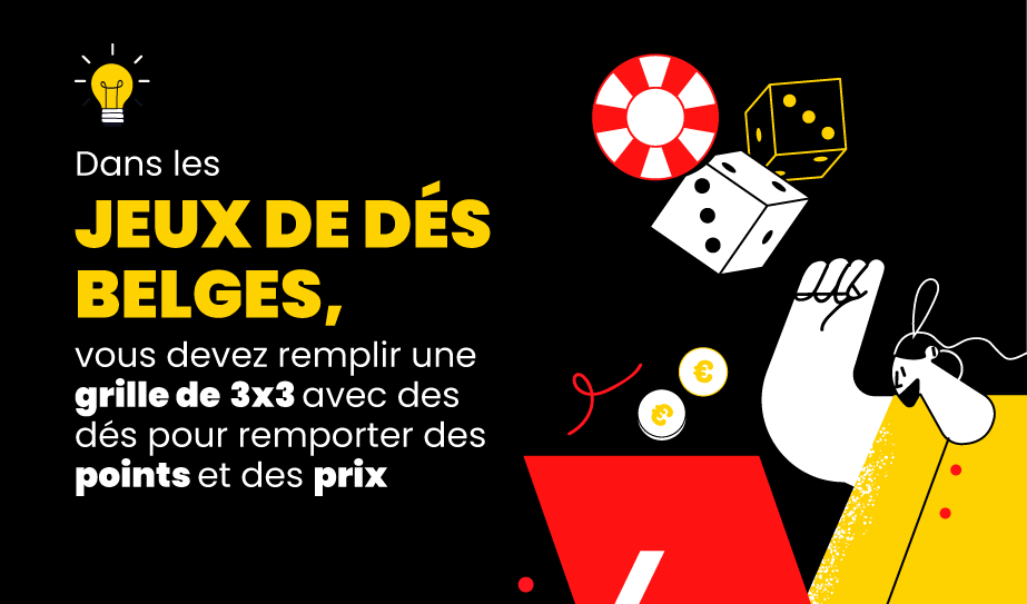 Jeux de dés à la belge