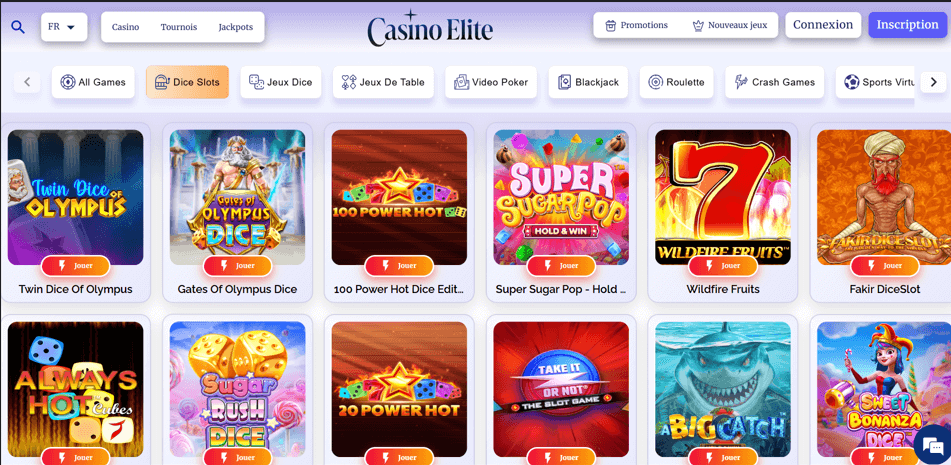 Dice slots Casino Elite