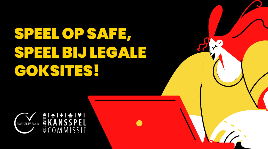 Speel op Safe, speel bij legale goksites | Always Play Legally-campagne