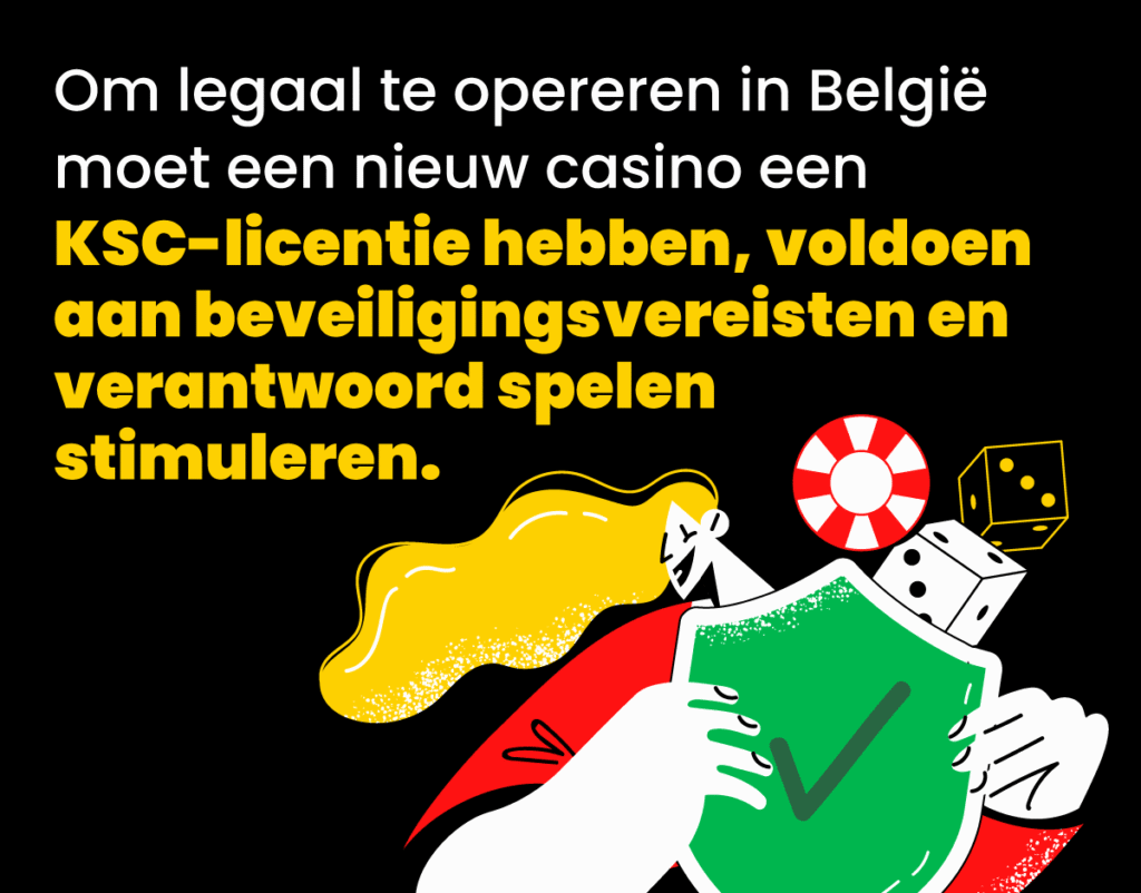 Legaliteit van nieuwe online casino's in België