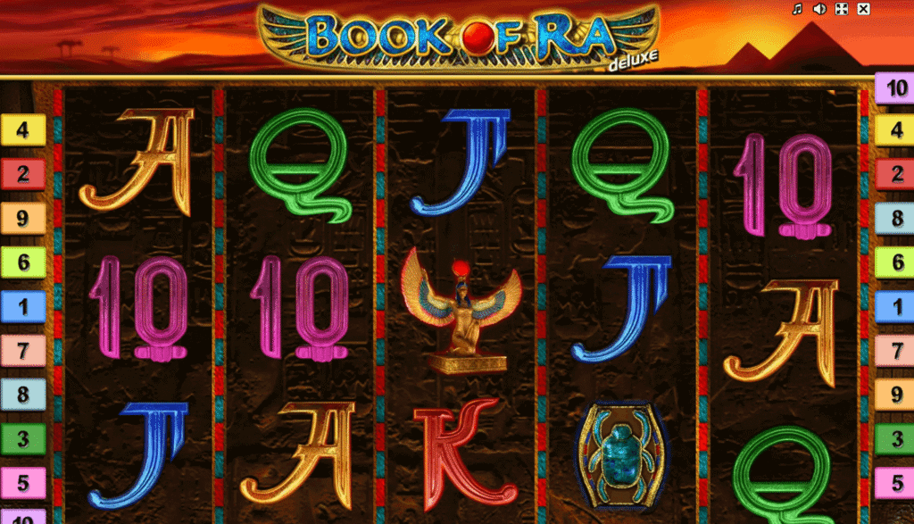 Book of Ra Deluxe speelveld