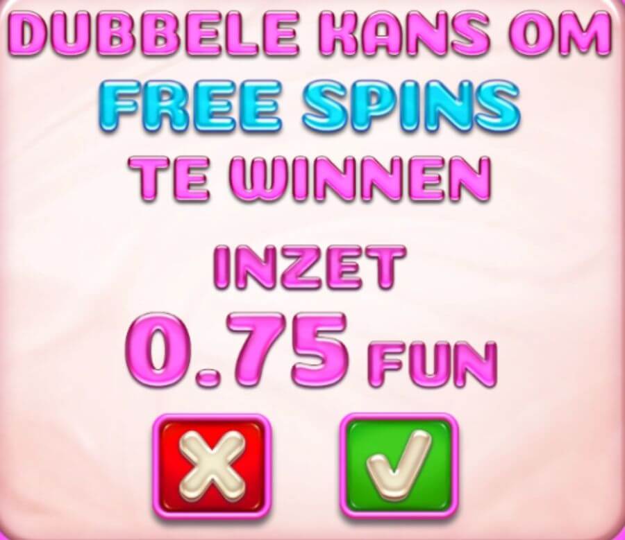 Candy Dice dubbele kans