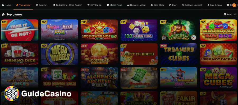 Casino Magic spelcatalogus