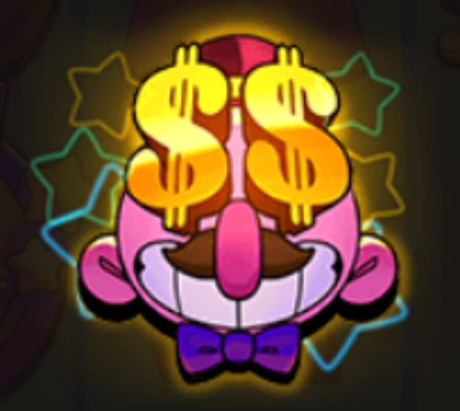 Danny Dollar expanding symbool
