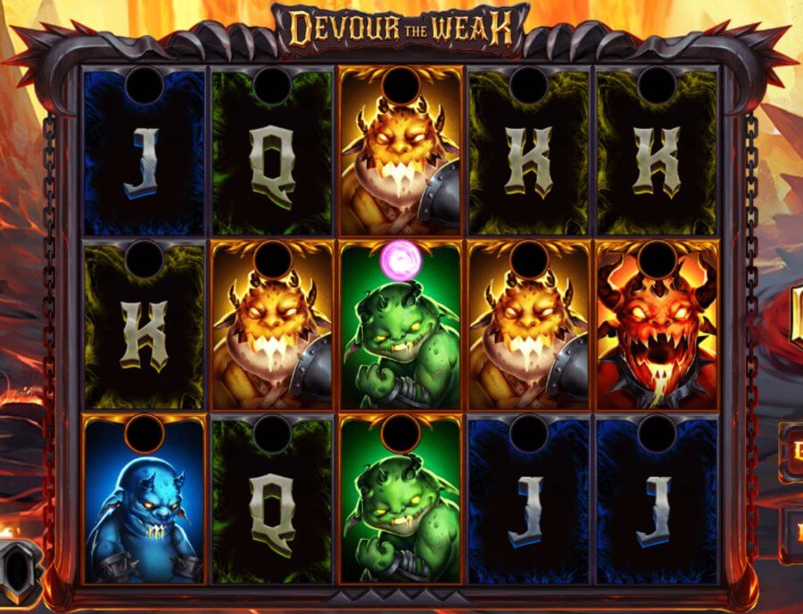 Devour the Weak speelveld