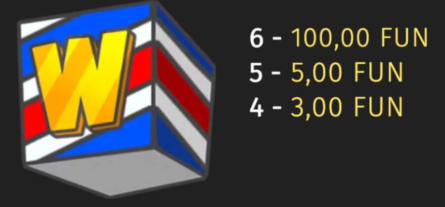 Dice Bonanza scatter
