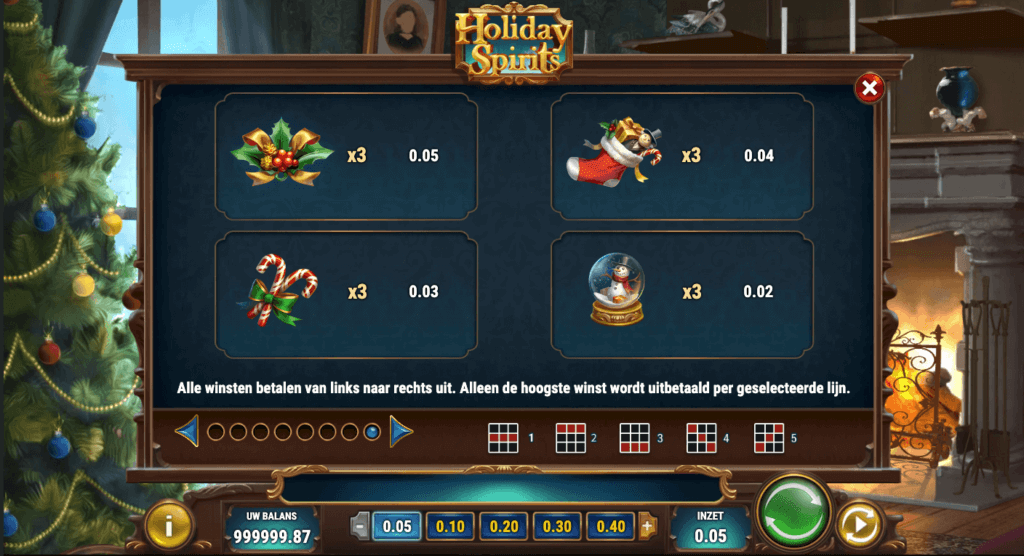 Holiday Spirits Win-symbolen
