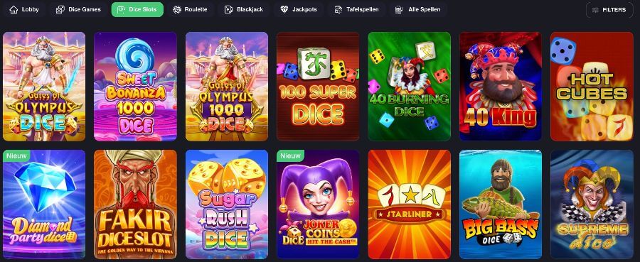 Loco Casino dice slots