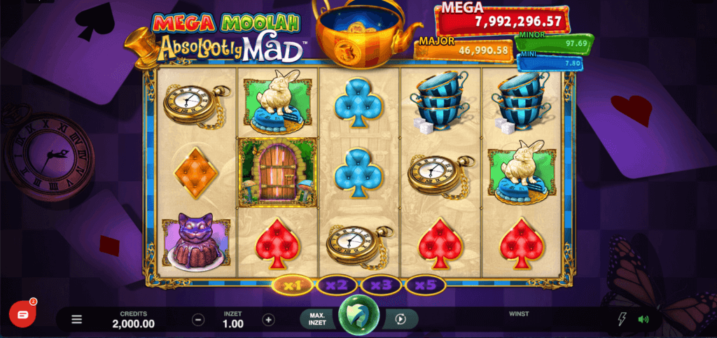 Mega Moolah Absolootly Mad Microgaming