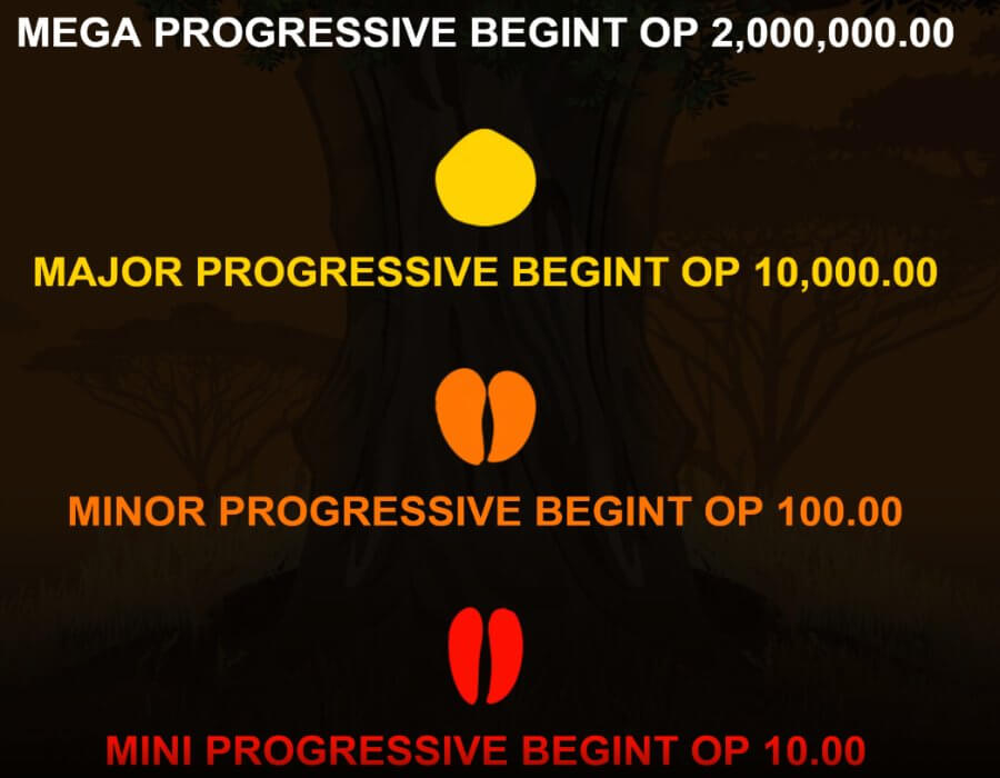 Mega Moolah jackpot opties
