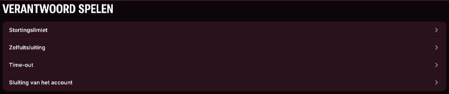 Napoleon Games - Verantwoord spelen features