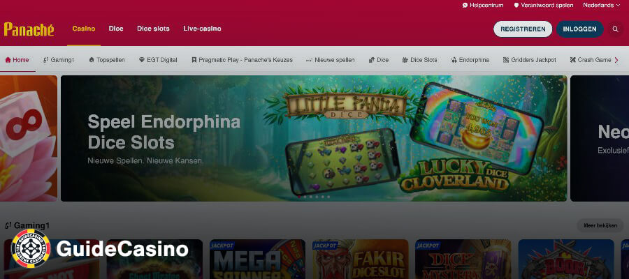 Panaché startpagina