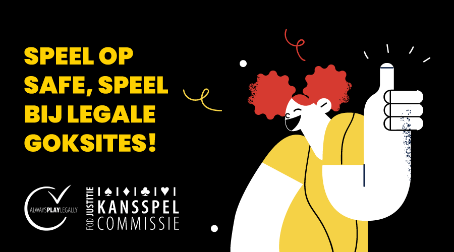 Speel veilig, speel alleen bij legale online kansspelaanbieders