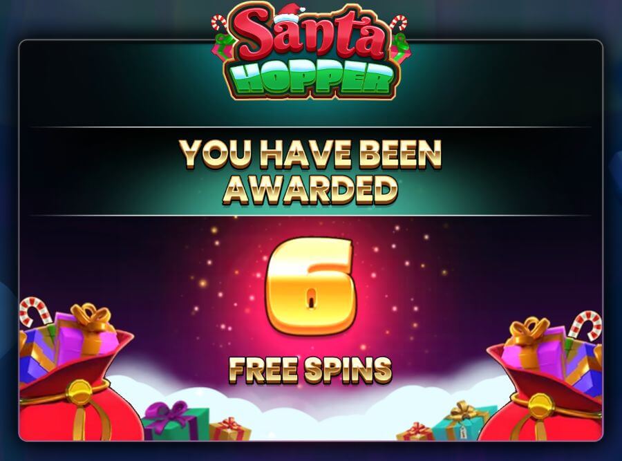 Santa Hopper - free spins