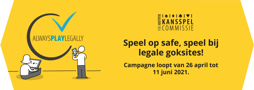 Always Play Legally: speel op safe, speel op legale goksites!