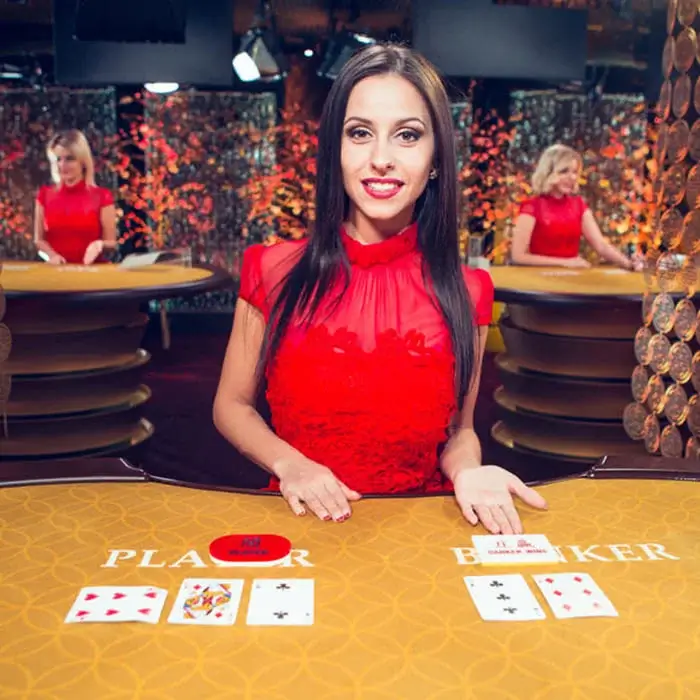 Live Baccarat spelen 