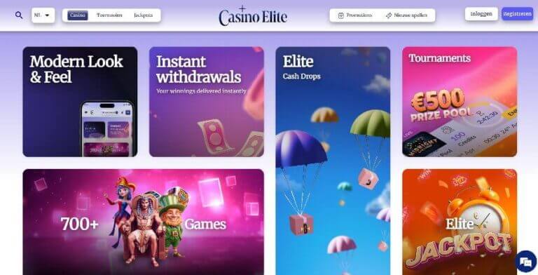 Casino Elite Review 2025 | Alles over het luxe casino online