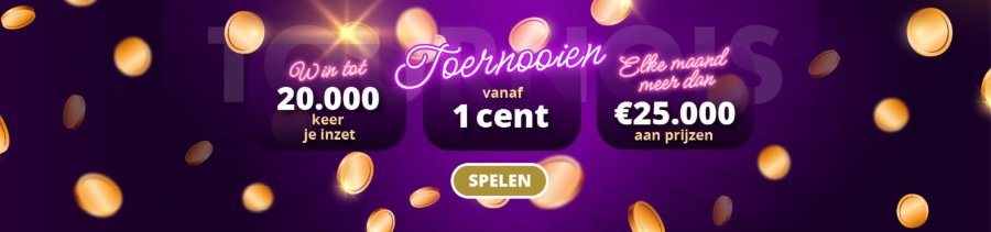 Dagelijkse promotie: online casino toernooien!