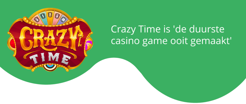 Crazy Time: 'duurste casino game show ooit gemaakt'