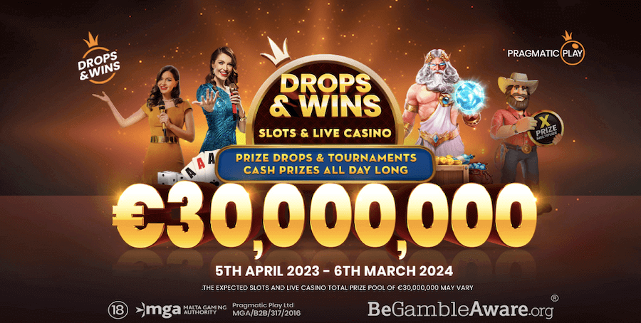 Drops & Wins prijzenpot naar €30.000.000