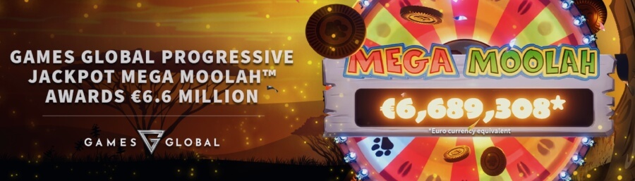 Progressieve Mega Moolah Mega Jackpot valt voor eerste keer in 2024