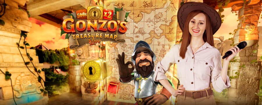 Nu ook live in België: Gonzo’s Treasure Map van Evolution