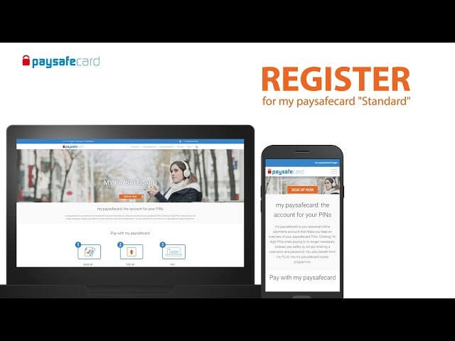 [EN] my paysafecard “Standard” registration