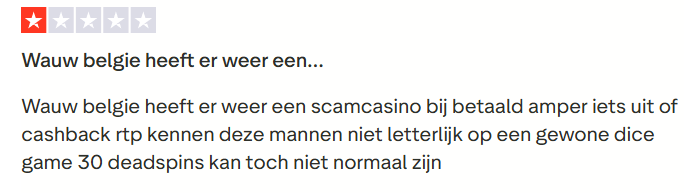 Trustpilot review Betano