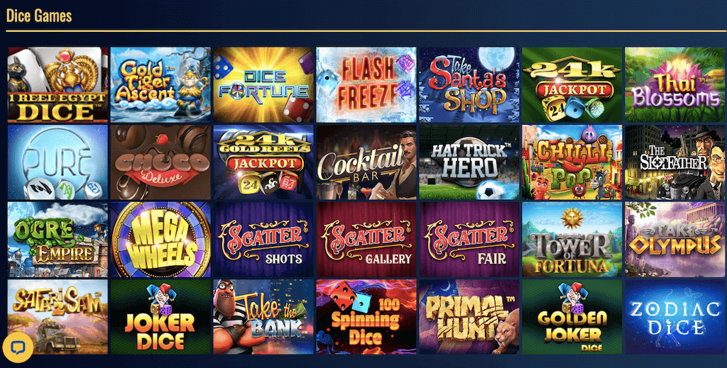 Dice games van Magic Betting Casino