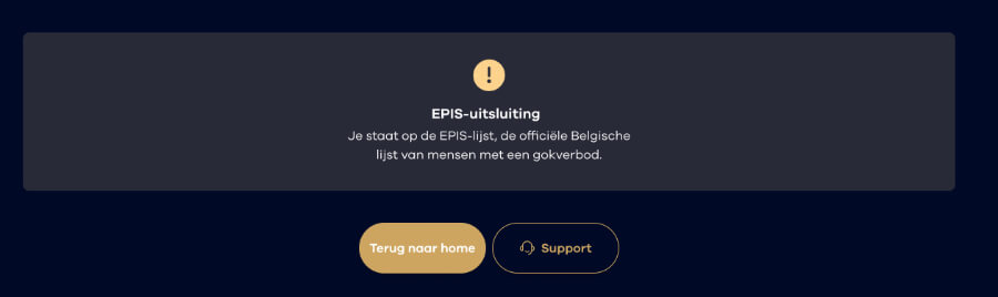 Op de EPIS-lijst? Dan kom je Oria.be niet binnen! 