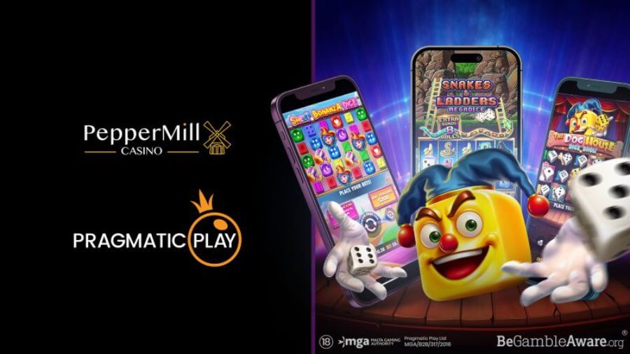 Pragmatic Play lanceert dice slots  bij Belgisch PepperMill Casino