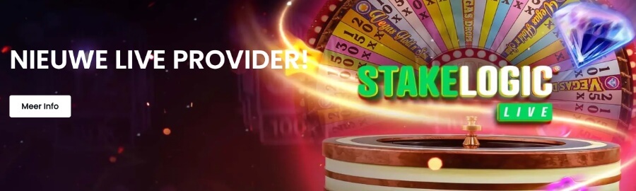 Spellen van Stakelogic Live nieuwe aanwinst Casino777 Live Casino!