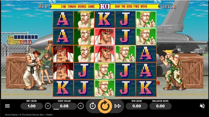 Street Fighter 2 The World Warrior Slot