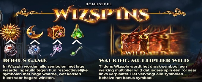 The Wiz slot bonusspel