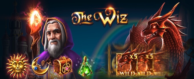 The Wiz slot graphics