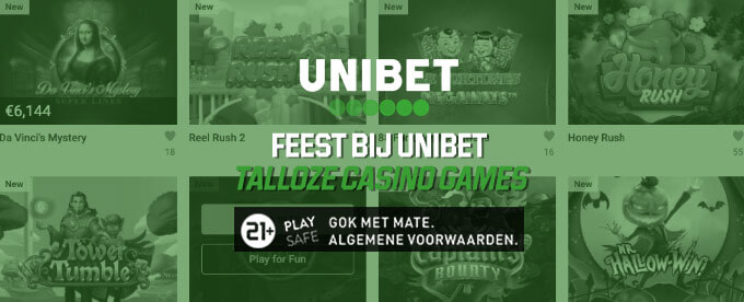Unibet casino games: voor ieder wat wils Unibet casino games