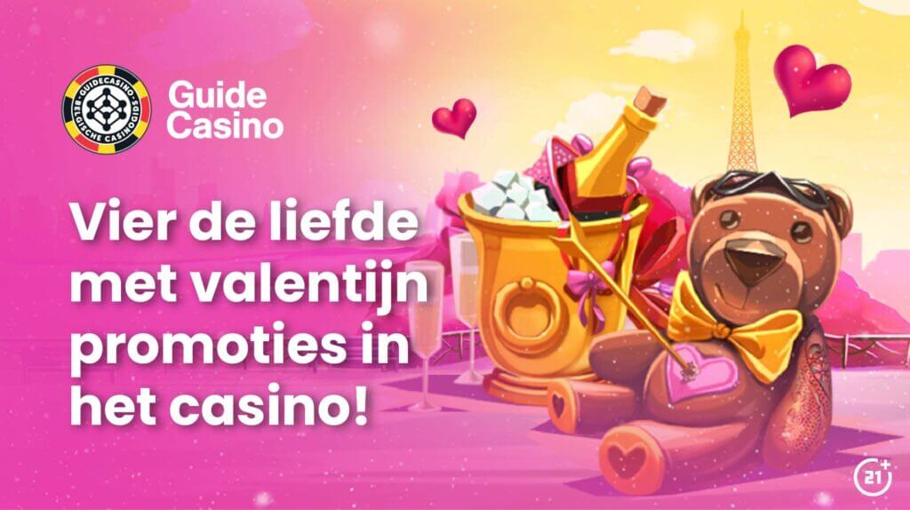 Valentijn promoties zijn er in Belgische online casino's in allerlei soorten en maten
