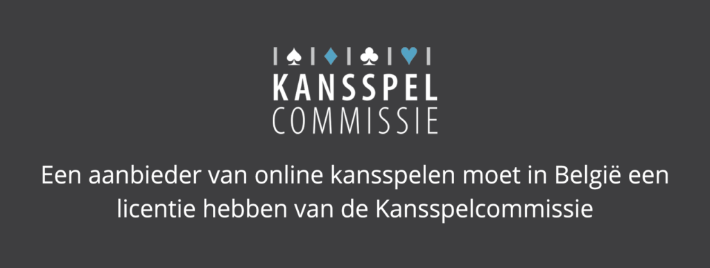 Alleen online casino's met een vergunning van de Kansspelcommissie mogen wettelijk kansspelen aanbieden in België. Enkel bij deze aanbieders is het legaal om te spelen!